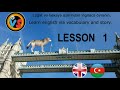 İNGİLİSCƏ ÖYRƏNMƏ VİDEOSU.🌱LEARN ENGLISH VIA VOCABULARY AND STORY. 🌱🔥🔊BEGINNER LEVEL-LESSON 1🔥🔊