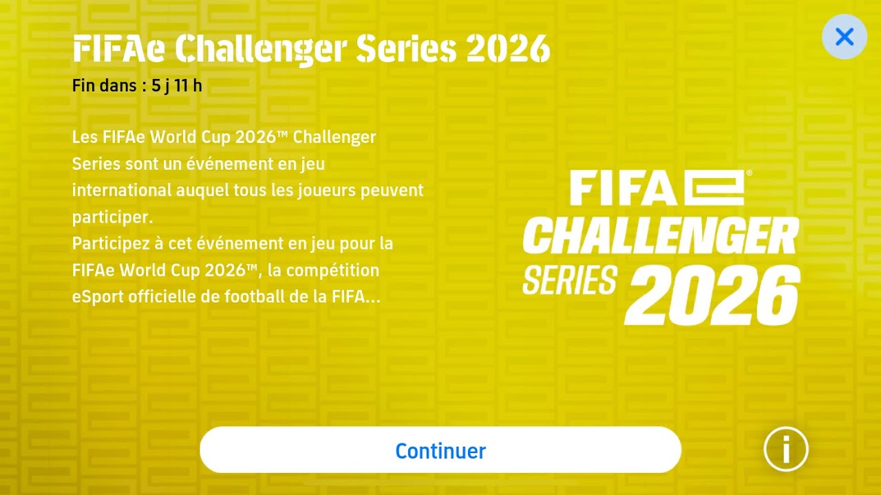 eFootball™ FIFAe Challenger Series 2026 Round 2