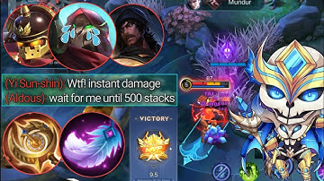 How to Counter Aldous Before 500 Stack Using Zhask?! Build Zhask Top 1 Global - MLBB