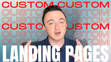 Creating Custom Landing Pages in kvCORE