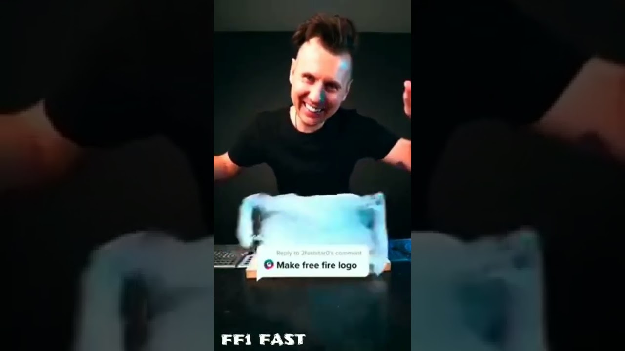 Free Fire Real Life Ice Logo 😱 OMG Never Seen 😳 