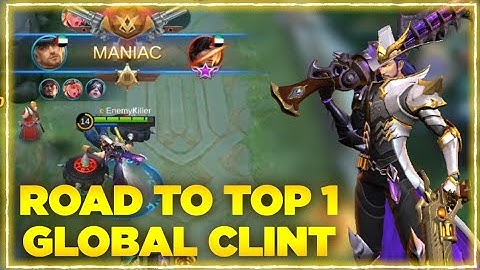 Road To Top 1 Global Clint | Clint Rip Savage Gameplay | MLBB