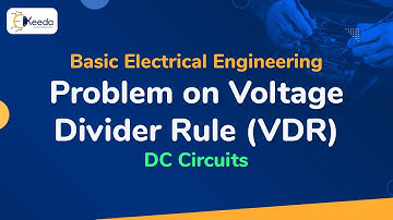 How to solve problem on Voltage Division Rule (VDR) - DC Circuits - Basic Electrical Engineering