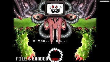 Undertale - Omega Flowey Easter Egg