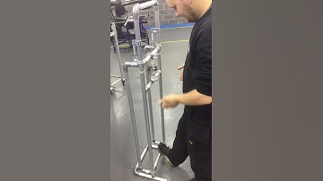 Prototype 1 of a Foot-operated Hand Sanitiser Dispenser