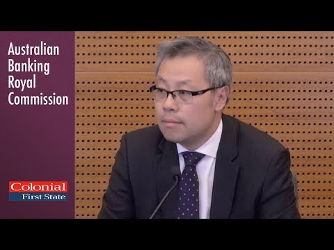 The Head of Distribution at Colonial First State testifies at the Banking Royal Commission