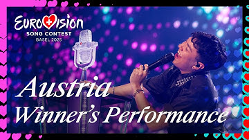 Thumbnail of Winner's Performance: JJ - Wasted Love ✨ | Austria 🇦🇹 | Eurovision 2025
