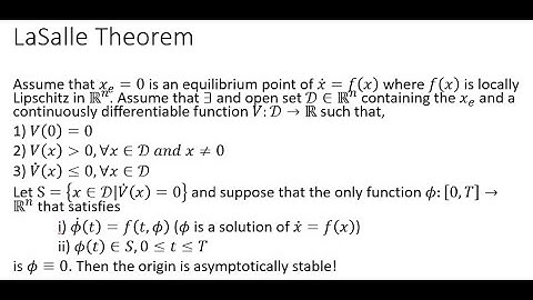 Nonlinear Control Systems Lecture 7