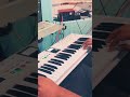 vaarayo vaarayo bgm sax 🎷- Harris Jayaraj #music #piano #keyboardcover