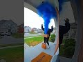 USA porch pirate lady got instant karma 😳💥