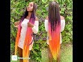 #22 Took Me Approximately 24hours To Complete This Multi-Colored Knee Length Ombre!!
