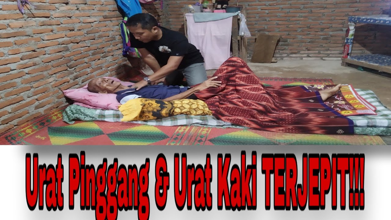 Urat pinggang & Kaki| Urat TERJEPIT‼ 
