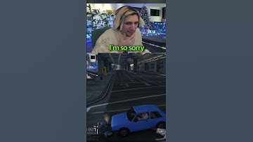 xQc crashes into Uberhaxornova in his first hour of GTA RP #xqc #uberhaxornova #gtarp #nopixel #gta
