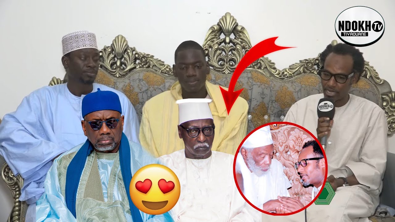 LA DÉLÉGATION DE SERIGNE MANSOUR SY DABAKHE A NDIASANE POUR PREPARÉ LE GAMOU DE SACRÉ COEUR
