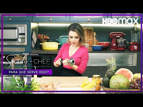 Sandy + Chef | Para que serve esse utensílio? | HBO Max