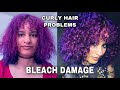 HOW TO FIX CURLS AFTER BLEACH DAMAGE!