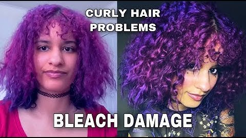 HOW TO FIX CURLS AFTER BLEACH DAMAGE!