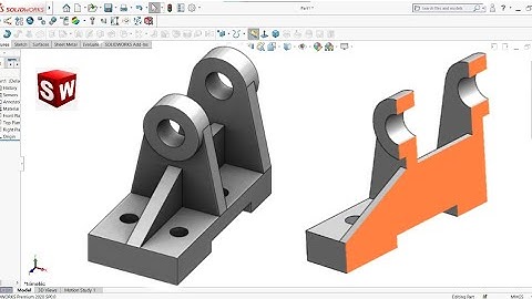 Solidworks Tutorial for Beginners: Part 38 | Extrude Boss, Mirror | Cad Cam Design Tutorials