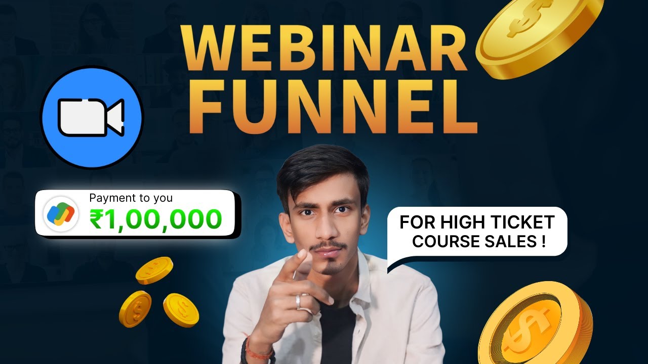 Master Webinar Funnels to Sell High Ticket Courses | L1 L2 Strategies ...