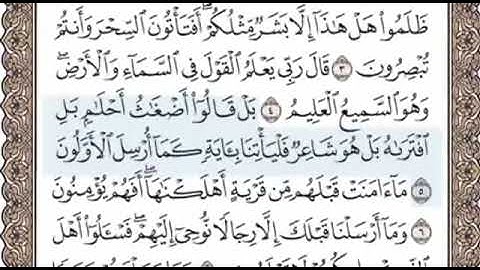 سورة الانبياء الصفحة 322 الشيخ محمد صديق المنشاوي