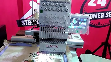 UNIX BRAND Single Head Embroidery Machine