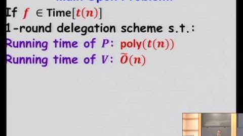 Delegation for Bounded Space - Ran Raz