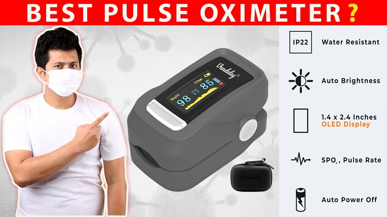 Best Pulse Oximeter in India Vandelay C101H1 Pulse Oximeter YouTube
