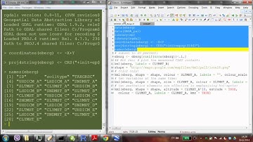 GEOSTAT 2014 Bergen Day 4: plotKML tutorial (screen 1)