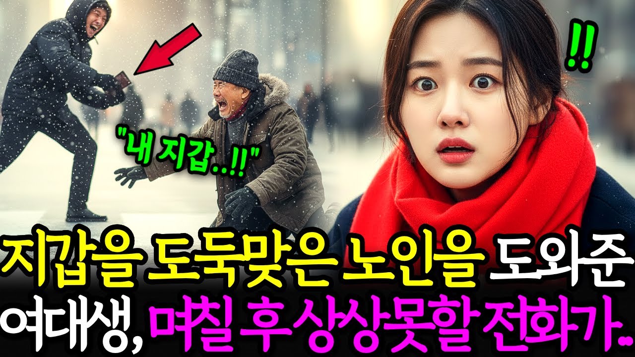 가난한 여대생은 지갑을 도둑맞은 할아버지의 아들이 백만장자인 줄은 꿈에도 상상하지 못했습니다.ㅣ노후사연ㅣ감동사연ㅣ사연라디오ㅣ오디오북