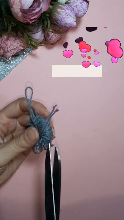 How to Make Mini Yarn Pom Poms Easy DIY ll Super Easy Pom Pom Making Ideas