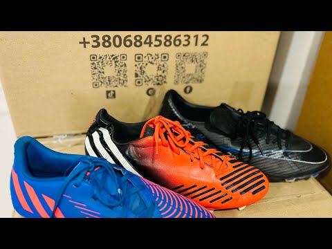 Футбольне взуття секонд-хенд мікс крем + екстра від 15 кг, видео 1