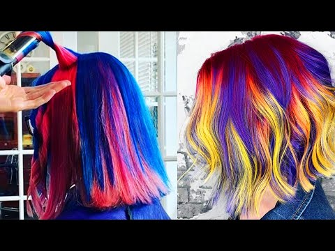 Haircuts and Hair Color Transformation | Stunning Women Hairstyles Ideas #166