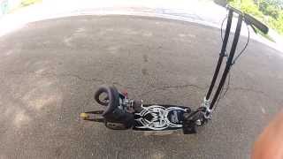 Trevor Simpson reed case 3mill sport  Decepticon dragster 31.5cc walk around