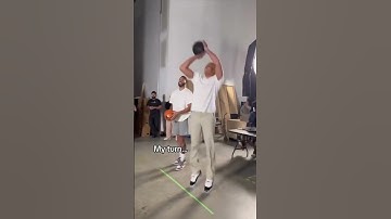 Jayson Tatum tries the Wilson Airless G1 Basketball...