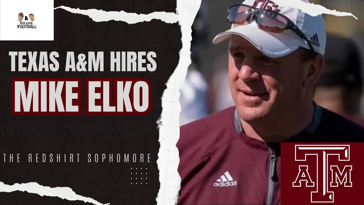 TEXAS A&M HIRES MIKE ELKO - YouTube