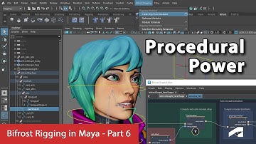 Bifrost Rigging in Maya - Part 6: Using Bifrost rigs in Maya