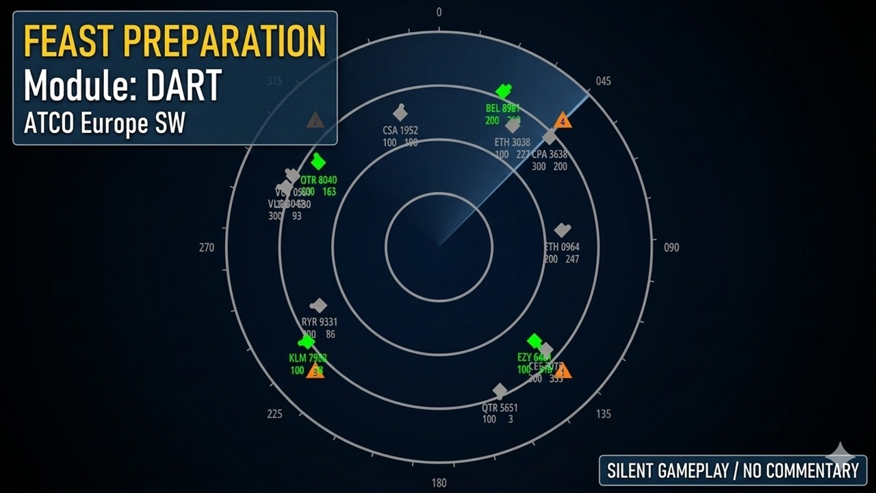 FEAST DART Test Gameplay | ATC Selection Simulation - YouTube