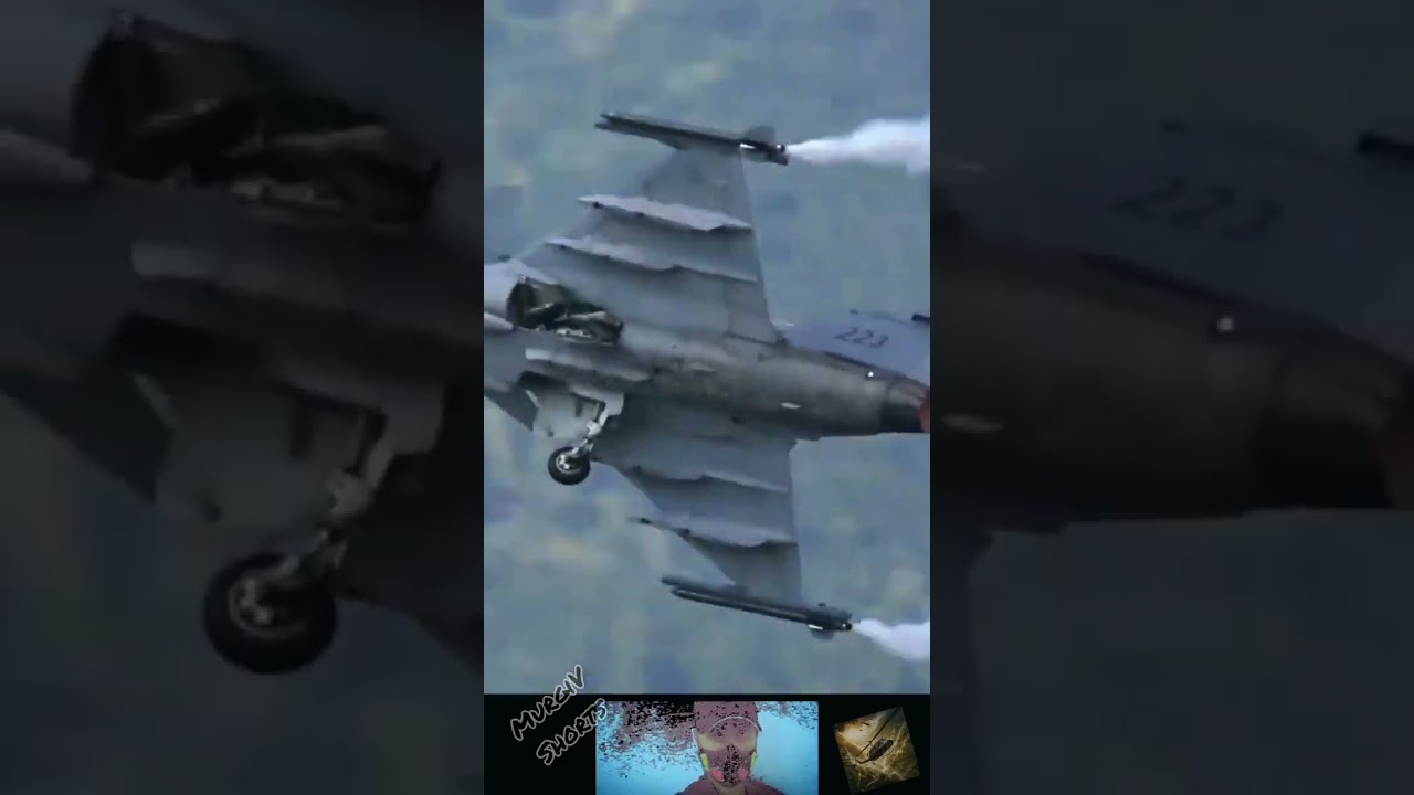 Pride of Swedish Airforce ‼️ Saab Jas 39 Gripen ✔️