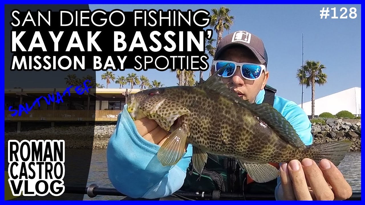Kayak Fishing Mission Bay Where Are These Spotties At? YouTube