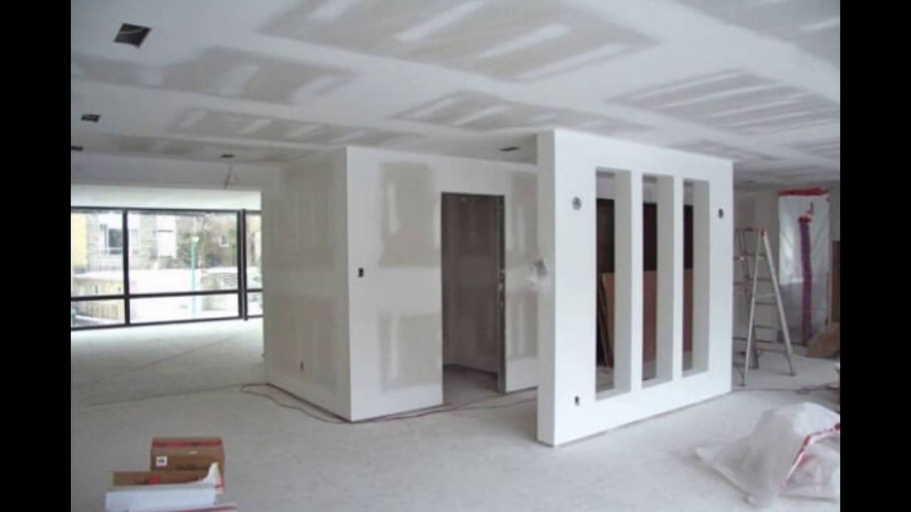 Гипсокартон перегородки своими руками - YouTube