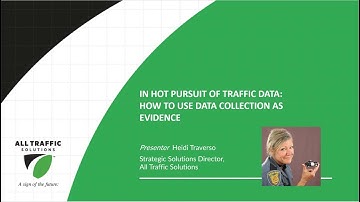 In Hot Pursuit of Traffic Data  Using Data Collection as Evidence