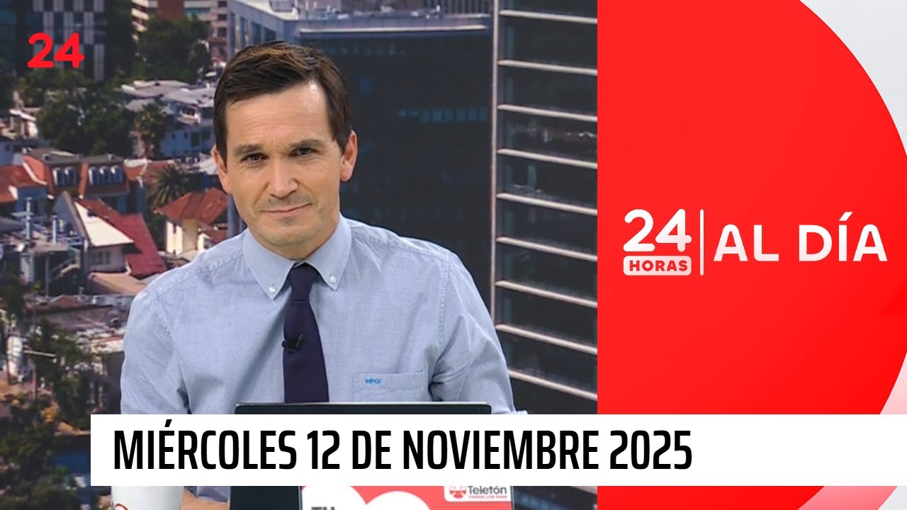 24 Horas al Día - Miércoles 12 de noviembre 2025