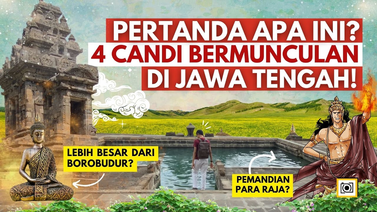 Больше, чем Боробудур! Гигантская статуя Будды, Королевские бани и Скрытый храм в Центральной Яве
