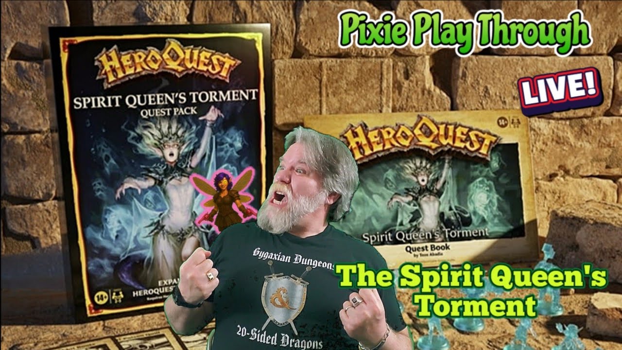 Pixie Play Through 7/6/25 - HeroQuest: Spirit Queen's Torment pt. 5