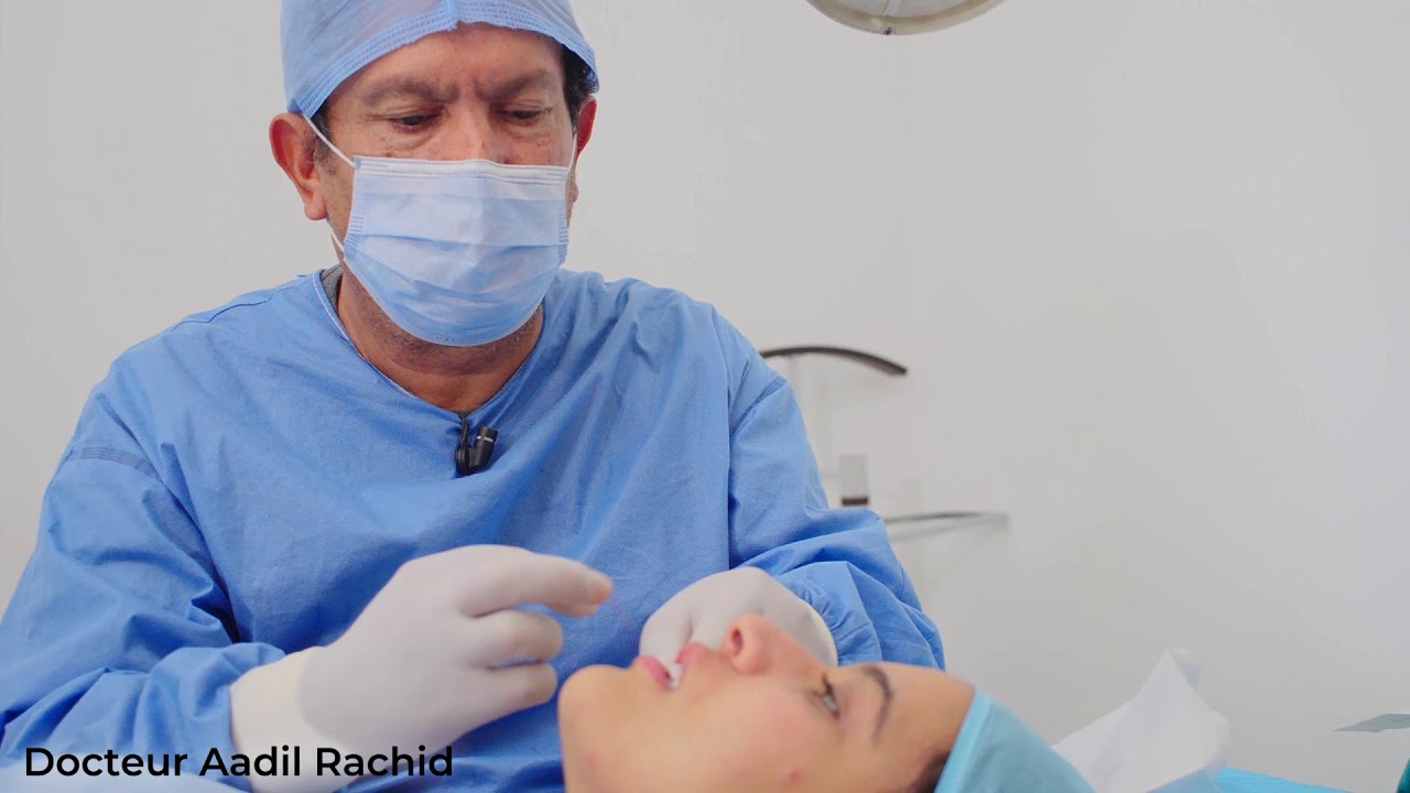 ابتسم من دون ان تظهر اللثة-Sourire Gingival docteur aadil rachid - Chirurgie esthetique Maroc