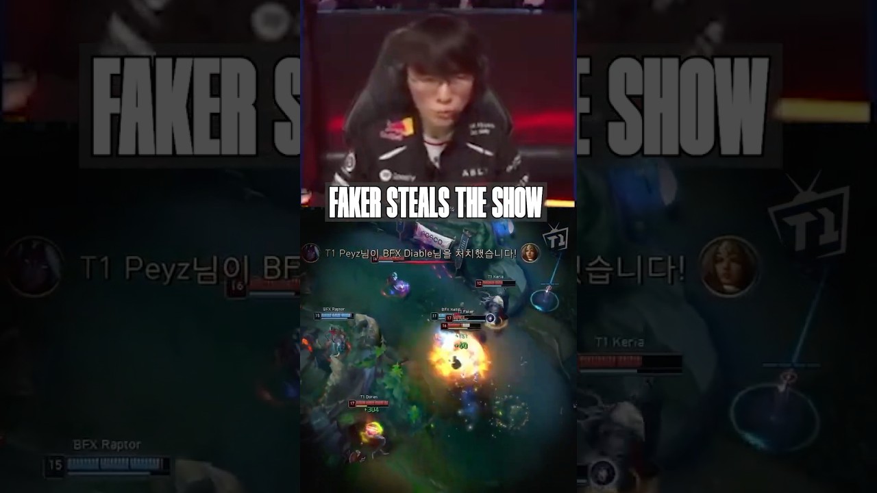 Фейкер затмевает всех.