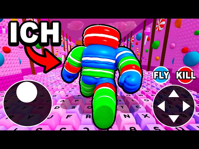 ich NUTZE VERBOTENEN GLITCH in Keyboard Escape Hide and Seek!