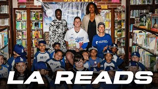 Will Smith LA Reads - Dodgers Foundation