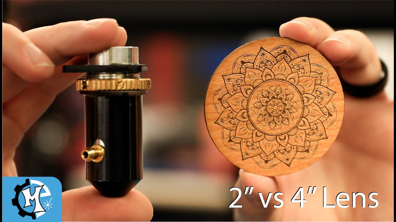 КАКАЯ ЛАЗЕРНАЯ ЛИНЗА ЛУЧШЕ ВСЕГО? | СРАВНЕНИЕ ЛАЗЕРНЫХ ЛИНЗ 2 И 4 ДЮЙМА