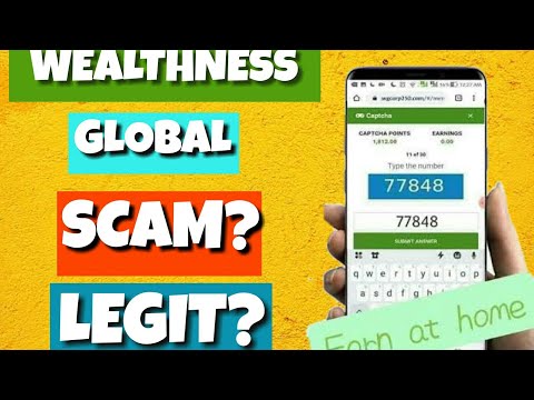 CAPTCHA TYPING JOB | WEALTHNESS GLOBAL SCAM O LEGIT? | WITH PROOF